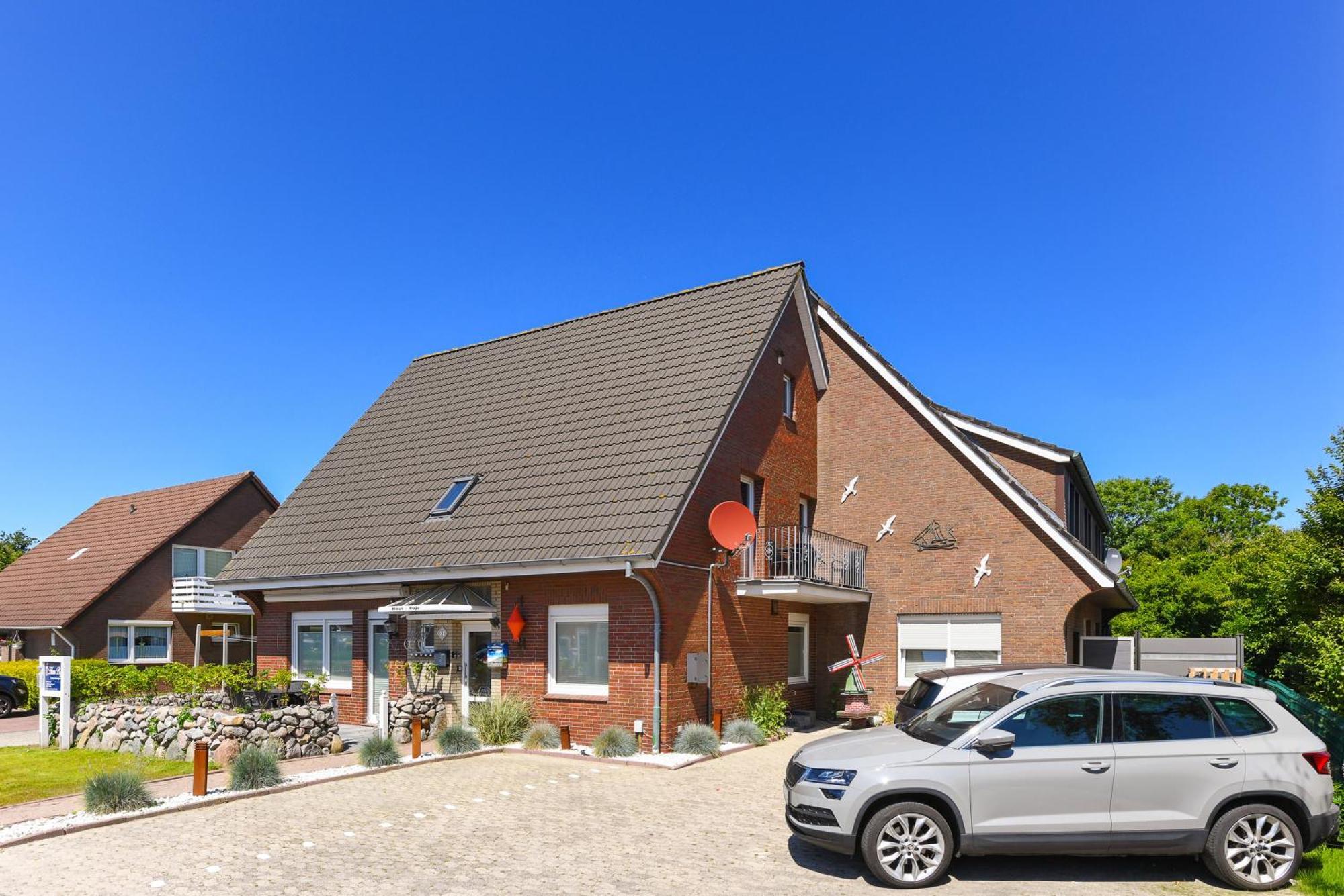 Ferienwohnung Haus Boje "Knurrhahn" นอยฮาร์ลิงเงอซีล ภายนอก รูปภาพ