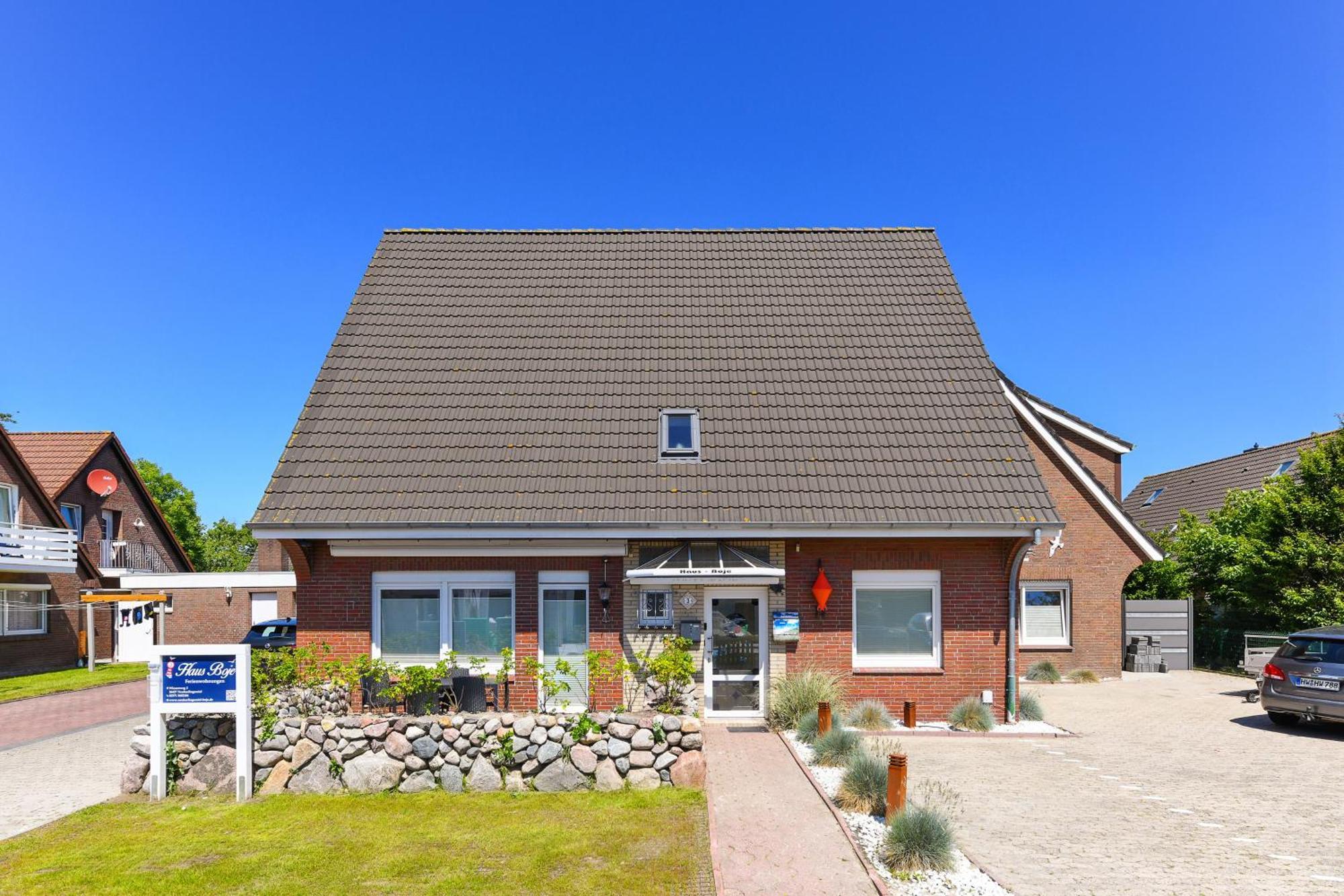 Ferienwohnung Haus Boje "Knurrhahn" นอยฮาร์ลิงเงอซีล ภายนอก รูปภาพ