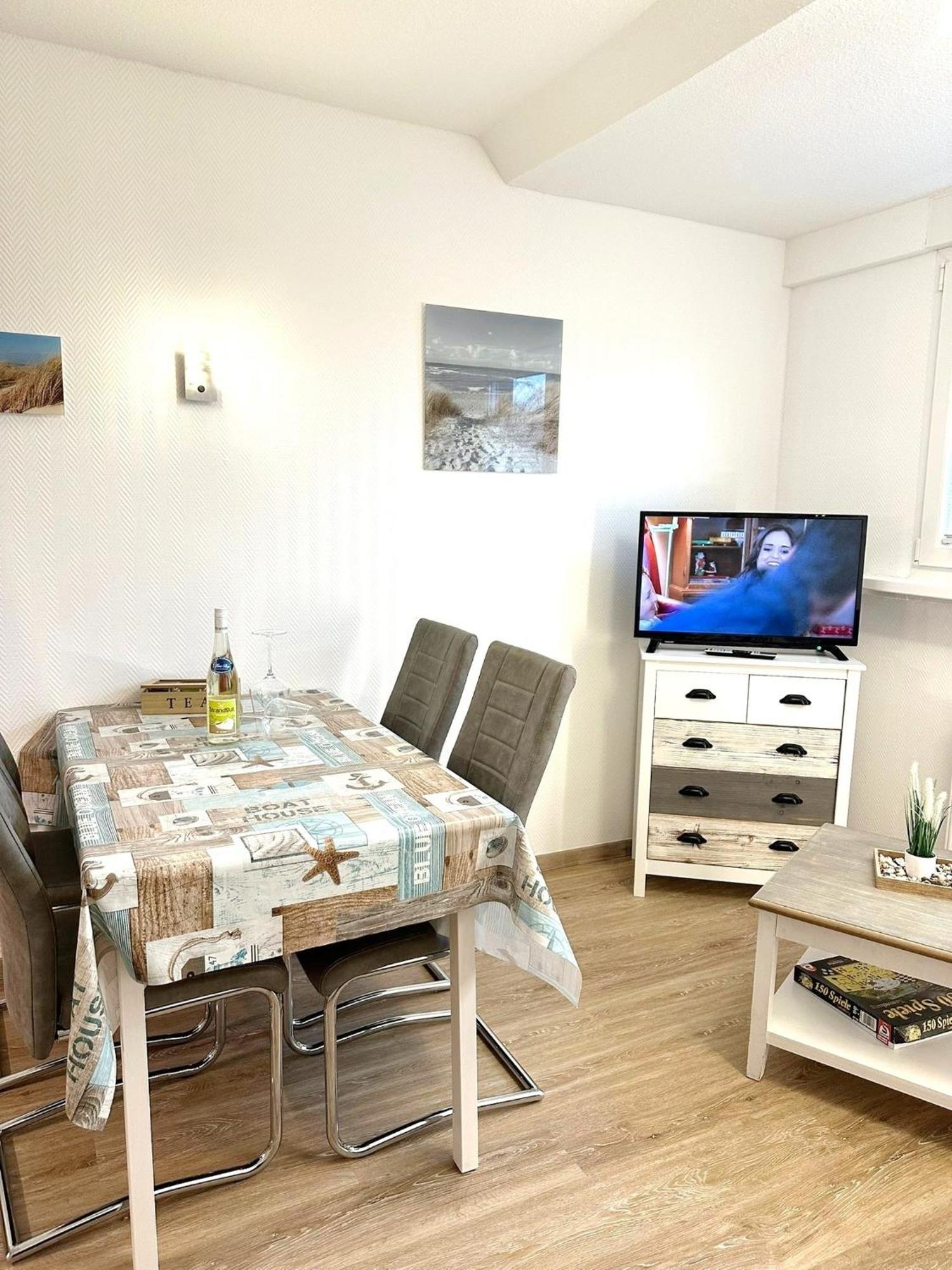 Ferienwohnung Haus Boje "Knurrhahn" นอยฮาร์ลิงเงอซีล ภายนอก รูปภาพ