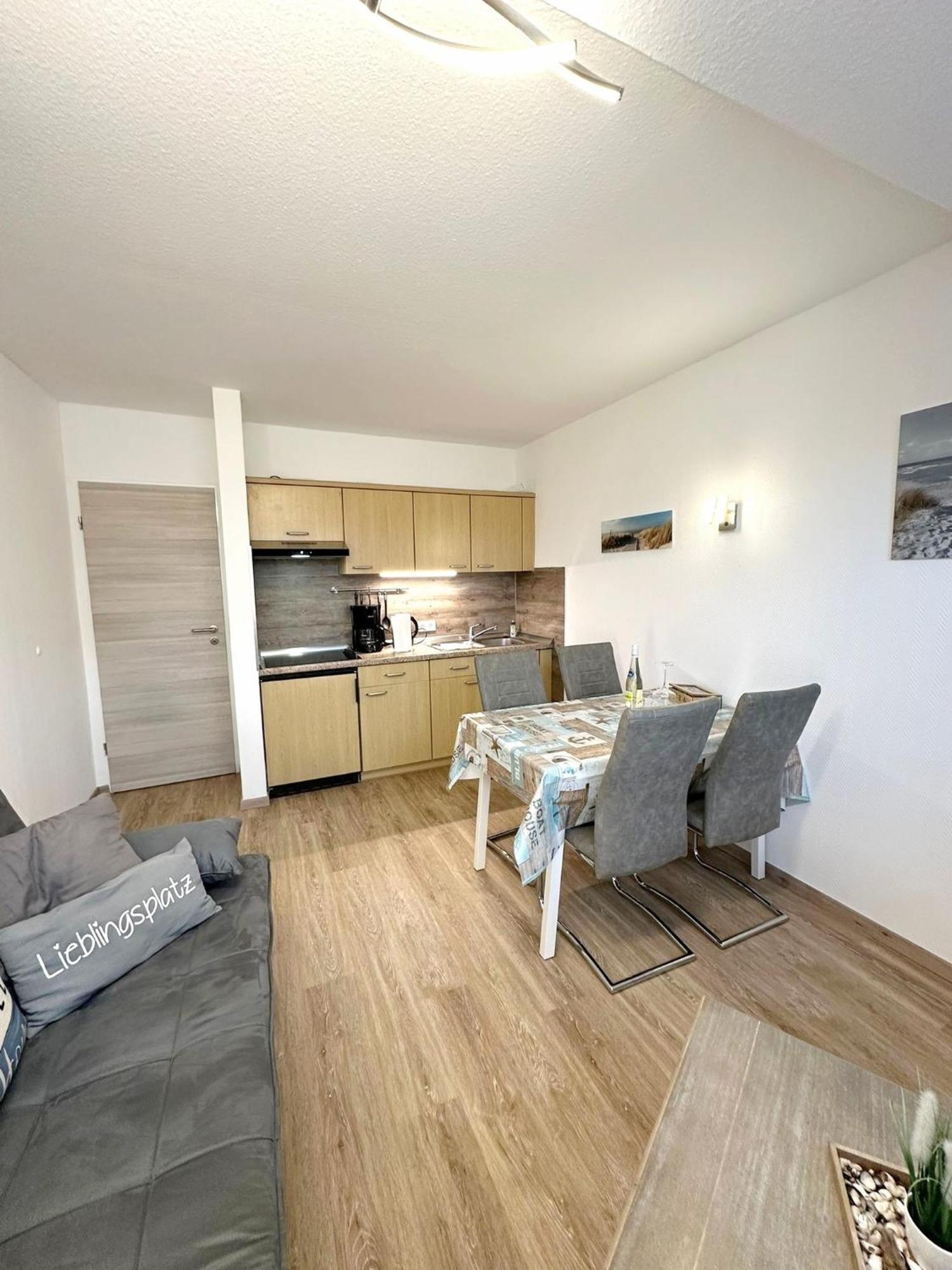 Ferienwohnung Haus Boje "Knurrhahn" นอยฮาร์ลิงเงอซีล ภายนอก รูปภาพ