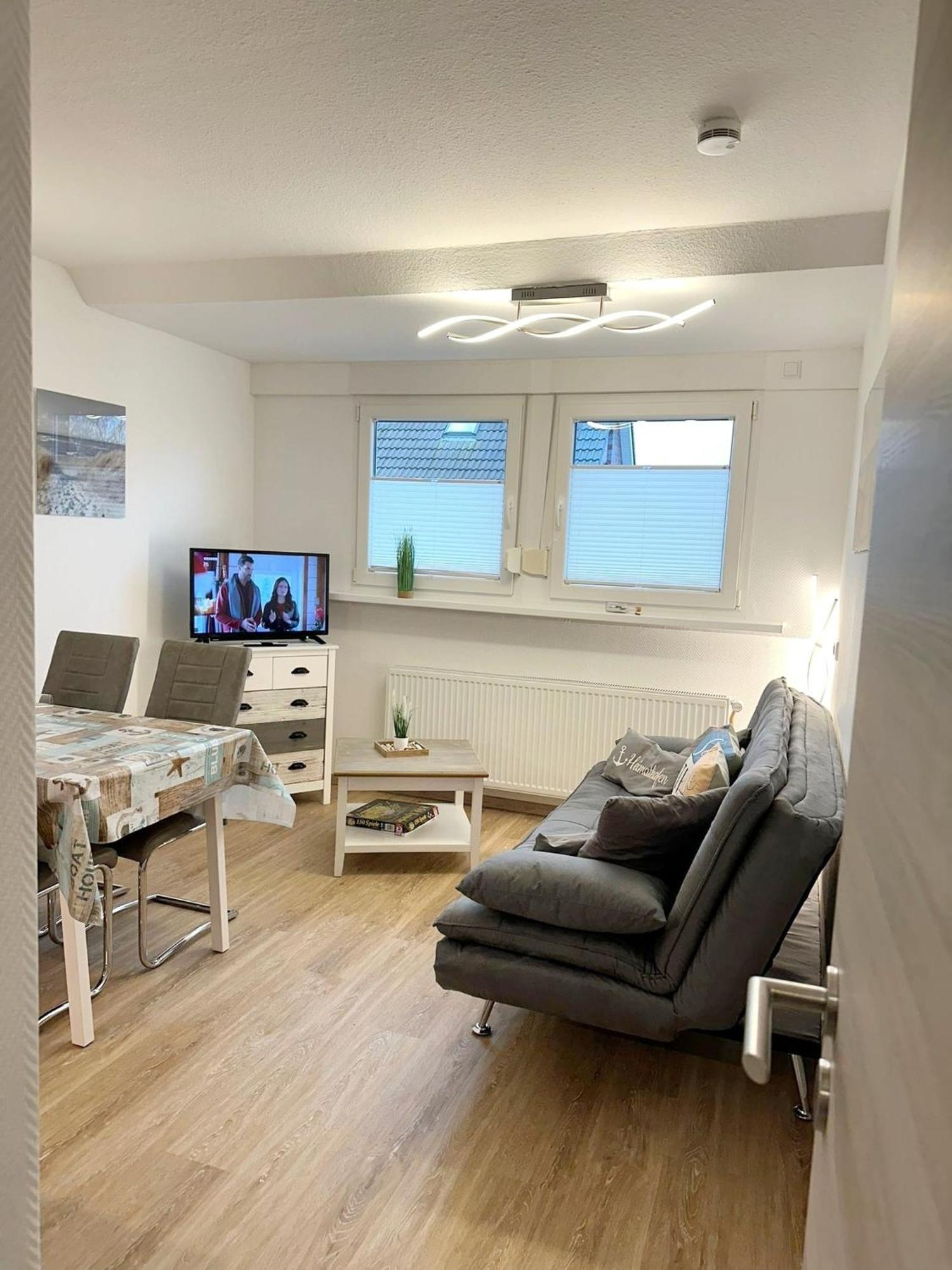 Ferienwohnung Haus Boje "Knurrhahn" นอยฮาร์ลิงเงอซีล ภายนอก รูปภาพ
